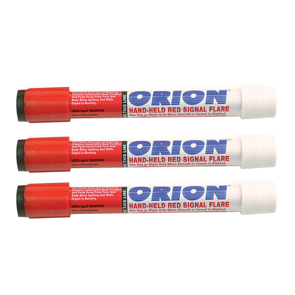 Orion Locate Basic-3 Red Handheld Flares - 3-Pack – Gilligans Marine