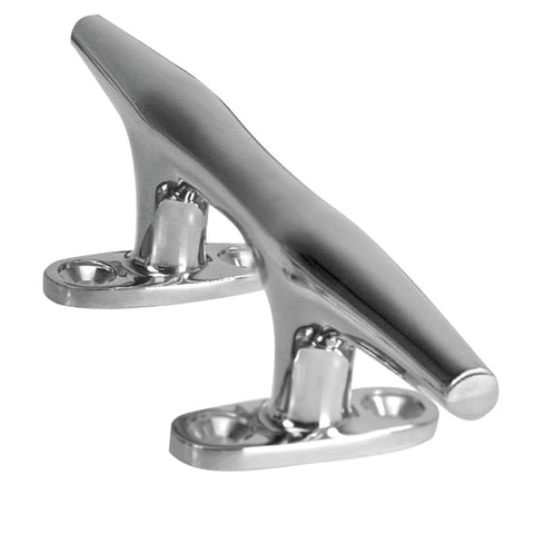 Whitecap Heavy Duty Hollow Base Stainless Steel Cleat - 12"