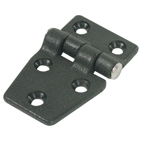 Whitecap Shortside Door Hinge - Black Nylon - 1-3/8" x 2-1/4"