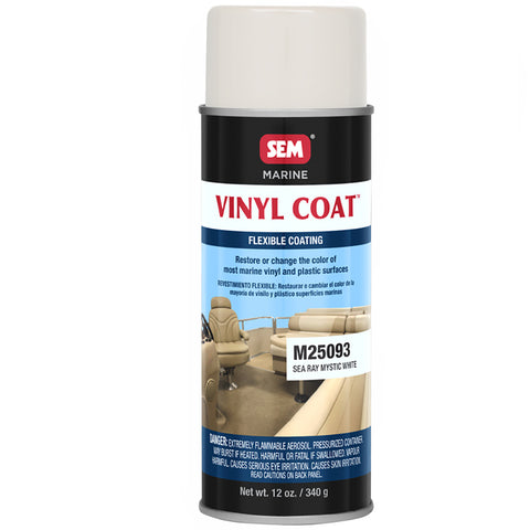 SEM Vinyl Coat - Sea Ray Mystic White - 12oz