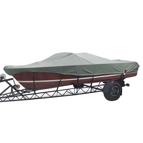 Carver Sun-DURA Styled-to-Fit Boat Cover f/20.5 Tournament Ski Boats - Grey