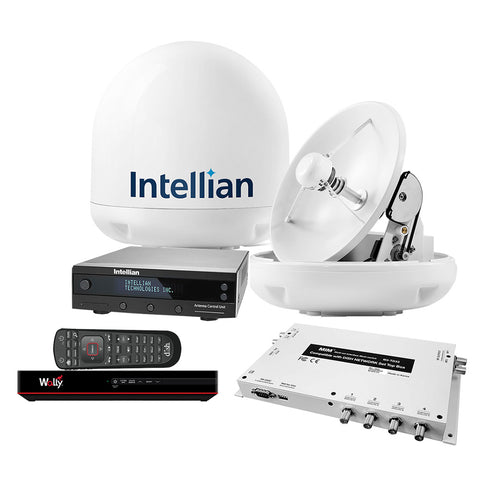 Intellian i3 US System w/DISH/Bell MIM-2 (w/3M RG6 Cable) 15M RG6 Cable  DISH HD Wally Receiver